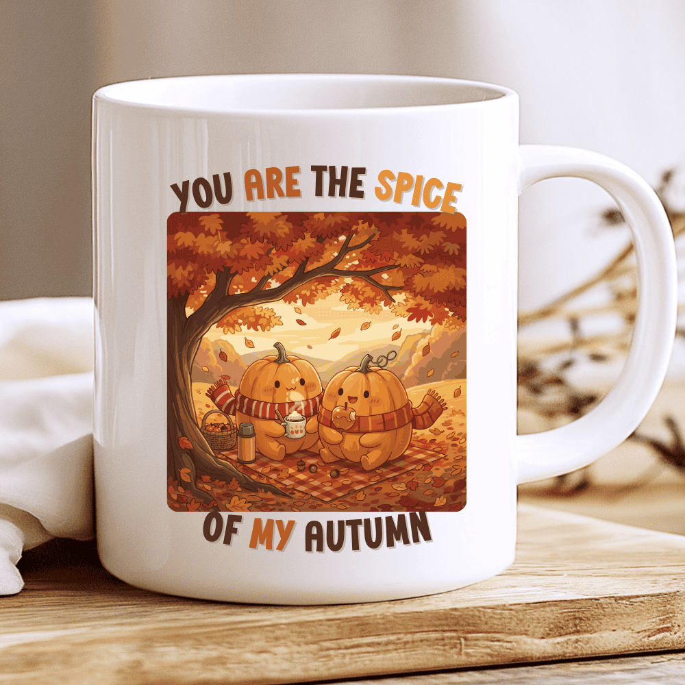 You Are The Spice Of My Autumn Mug, Cozy Fall Coffee Cup - Image 2