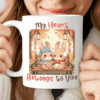 My Heart Belongs to You Mug – Cute Kawaii Bunny Love Mug
