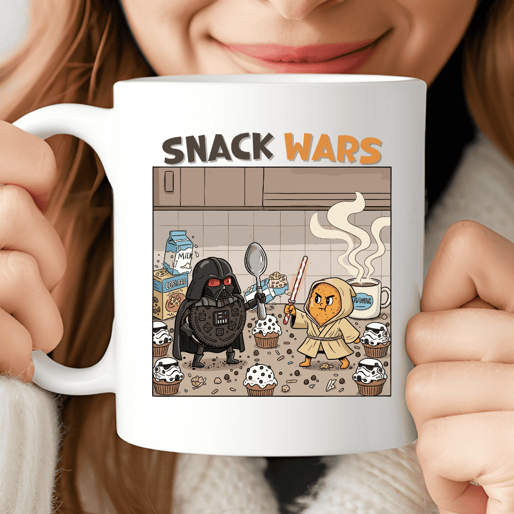 Snack Wars Funny Mug for Movie Lovers, Cute Gift for Star Fans
