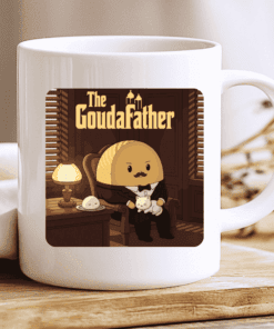 The GoudaFather Mug – Funny Cheese Parody Mug for Movie Fans 2