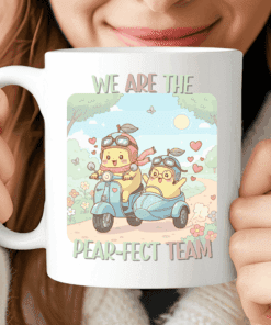 We Are the Pear-fect Team Mug – Cute Kawaii Pear Love Mug