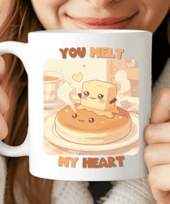 You Melt My Heart Mug – Cute Kawaii Love Mug for Couples CocoaBiscuit