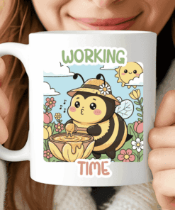 Busy Bee Mug, Working Time (Or Just Snack Time)
