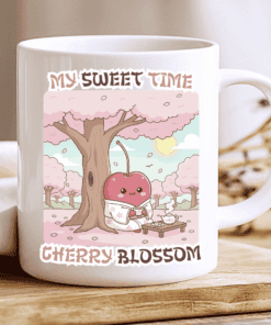 Cherry Blossom Mug, My Sweet Time (A Spring Lover) 2