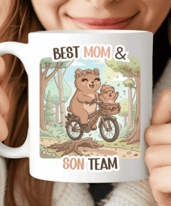 Mother’s Day Bear Mug - Best Mom & Son Team