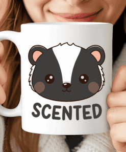 Scented Skunk Mug, The Ideal Coffee Mug For Those People Who Give Off An Interesting Aroma