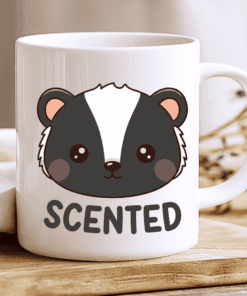 Alternative view of Scented Skunk Mug, The Ideal Coffee Mug For Those People Who Give Off An Interesting Aroma