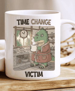 Alternative view of Spring Forward Mug, Time Change Victim