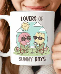 Spring Tulips Mug, Lovers of Sunny Days (Officially Chasing the Sun)