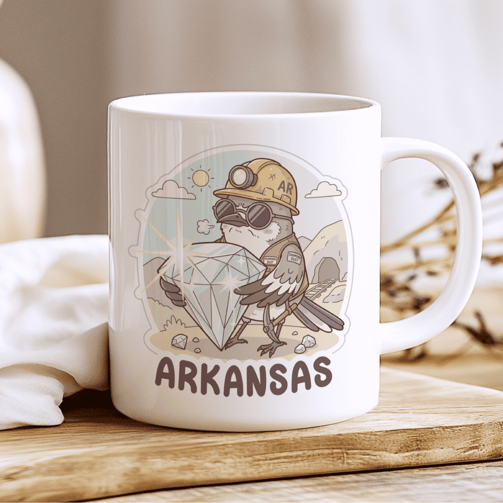 Arkansas Mug, The Diamond Digger (Too Bright for the Average Joe) 3