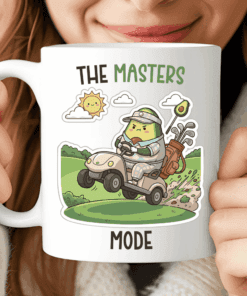 Avocado Golf Mug Nobody Can Beat My Drive