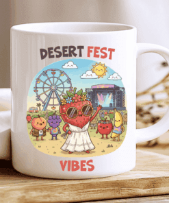 Alternative view of Desert Festival Mug, I'm a Strawberry With Style