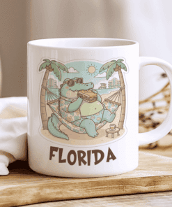 Alternative view of Florida Mug, Living the Sunny Life (Sun, Sand & Snacks)