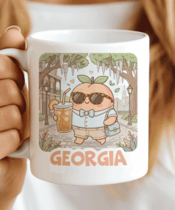 Georgia Mug - Living the Peach State