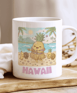 Hawaii Mug - Living the Aloha Life (Sun, Sand & Hula) 2