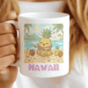 Hawaii Mug - Living the Aloha Life (Sun, Sand & Hula)