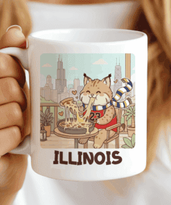 Illinois Mug - Sweet Home Illinois (Windy City Vibes & Deep Dish)
