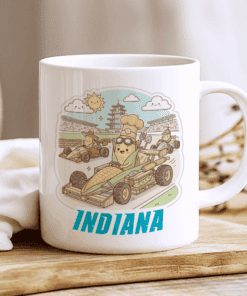 Alternative view of Indiana Mug, The Fastest Corn Cobs in the World