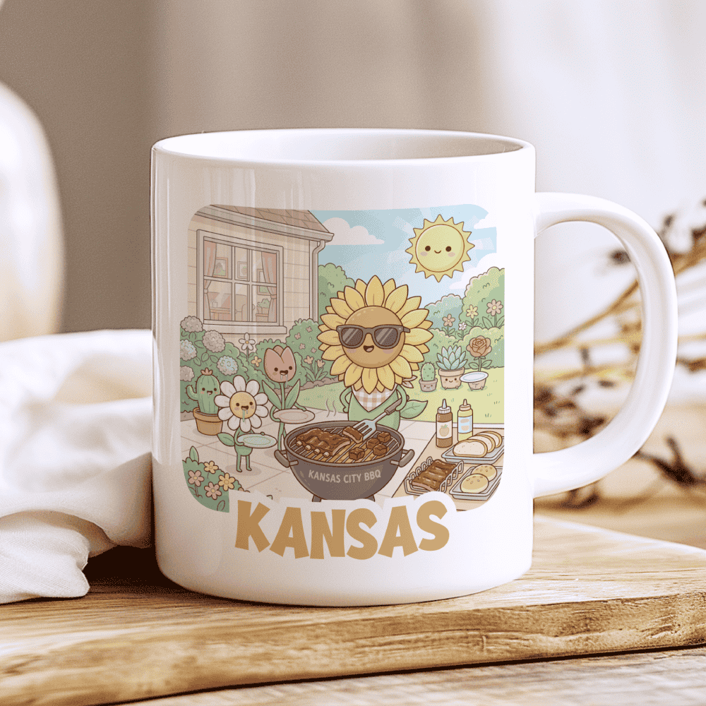Kansas Mug - Best BBQ in the Heartland (Kansas City Style) 2