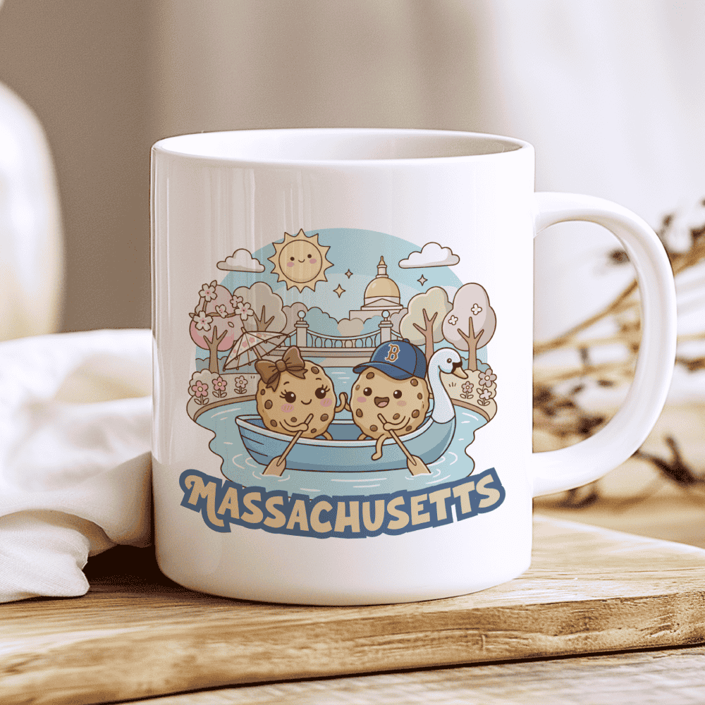 Massachusetts Mug - Home of Chocolate Chip Cookies 2
