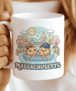 Massachusetts Mug - Home of Chocolate Chip Cookies