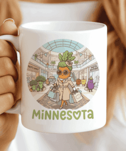 Minnesota Mug - Fashionable Carrot at the Mall of America
