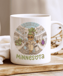 Minnesota Mug - Fashionable Carrot at the Mall of America 2