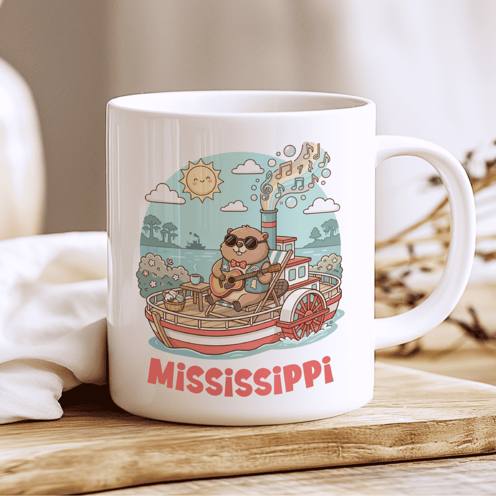 Mississippi Mug, Soulful Blues on the Riverbed - Image 2