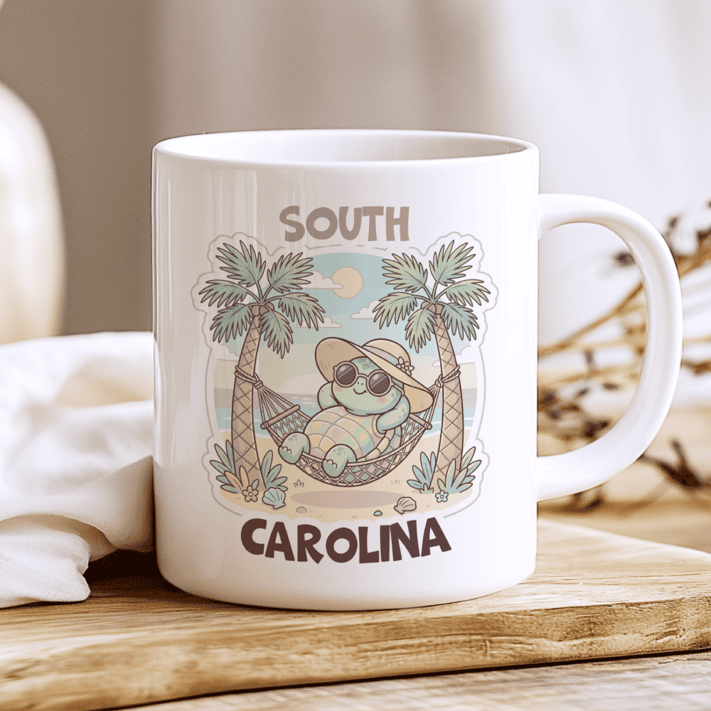 South Carolina Mug, The Beach Nap Champion (Current Mood Out of Office) 3