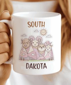South Dakota Mug - The Furry Fathers