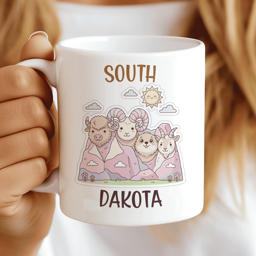 South Dakota Mug - The Furry Fathers