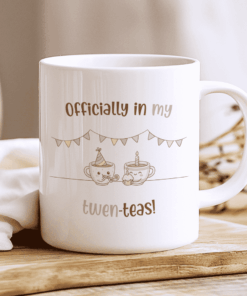 Funny 20th Birthday Mug Gift, Officially In My Twen-Teas