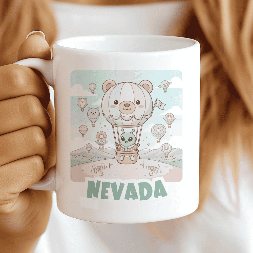 Nevada Mug - The Great Reno Space Race (Alien Balloon Adventure)