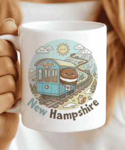 New Hampshire Mug - The Whoopie Pie Express (Cog Railway Adventure), CocoaBiscuit