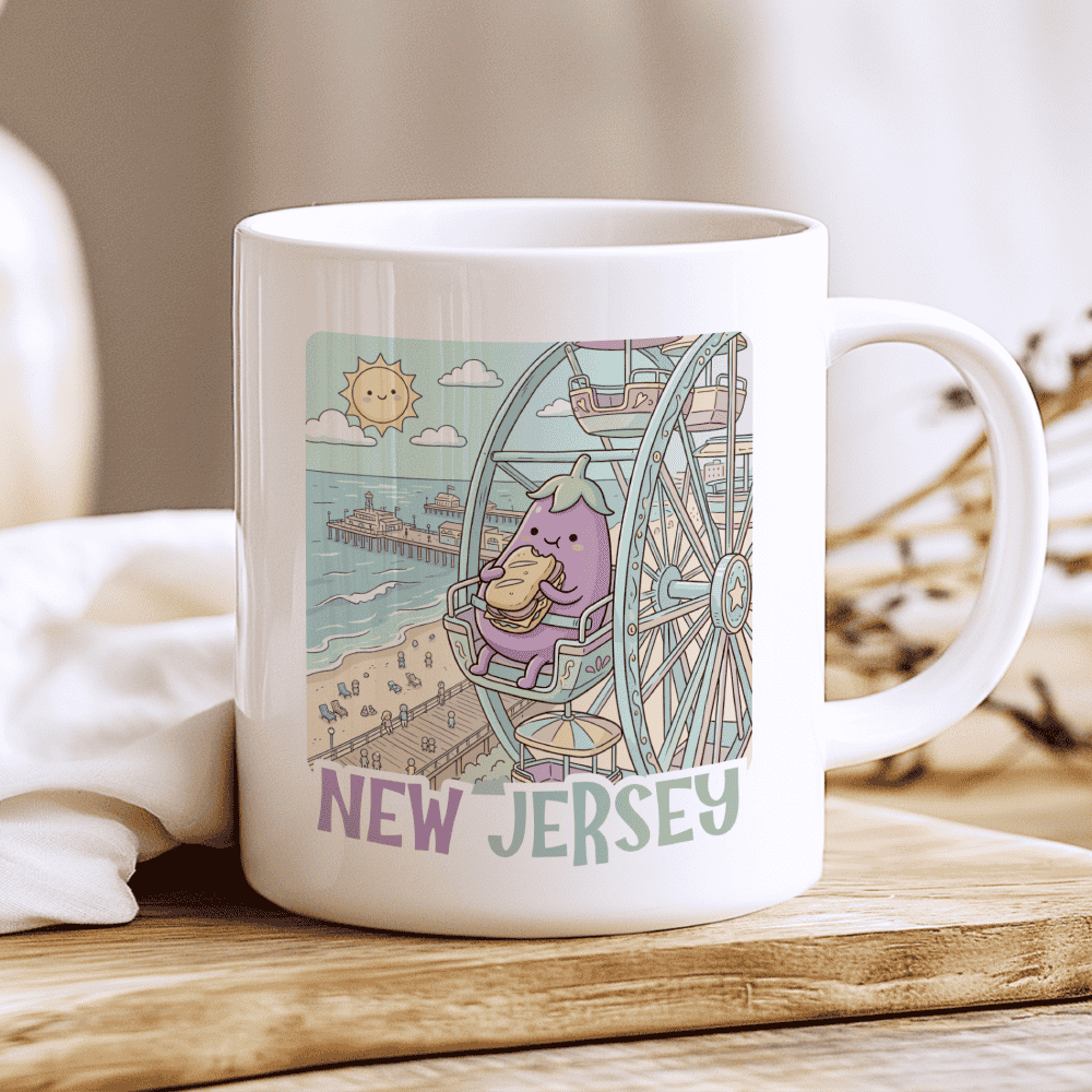 New Jersey Mug - Boardwalk Bites & Ocean Heights