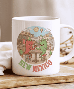 New Mexico Mug - The Great Chile Debate (Red vs. Green)