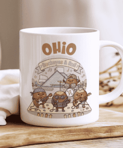 Ohio Mug, Buckeyes & Roll (Cleveland Rock Hall Adventure)