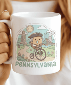 Pennsylvania Mug - The Fastnacht Founder - CocoaBiscuit