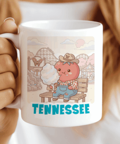Tennessee Mug, The Dollywood Dreamer (Pigeon Forge Adventure) CocoaBiscuit