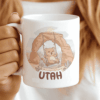 Utah Mug - The Arch Swing (Arches National Park Vibes) CocoaBiscuit