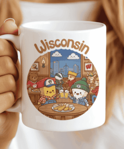 Wisconsin Mug - The Friday Night Fish Fry (Cheesehead Pride) CocoaBiscuit