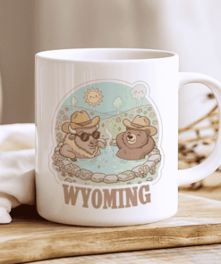 Wyoming Mug - The Yellowstone Spa Day (Bison & Bear Chill)