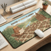 Urban Planning Desk Mat - The Master Beaver Architect