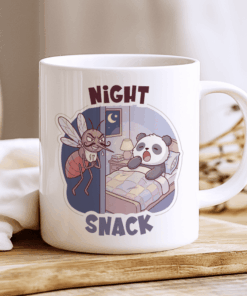 Alternative view of Night Snack Mug, The Buffet Opens at Bedtime