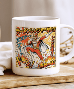 Ramen Ranger Mug, Saving the World One Slurp at a Time 2