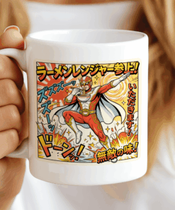 Ramen Ranger Mug, Saving the World One Slurp at a Time